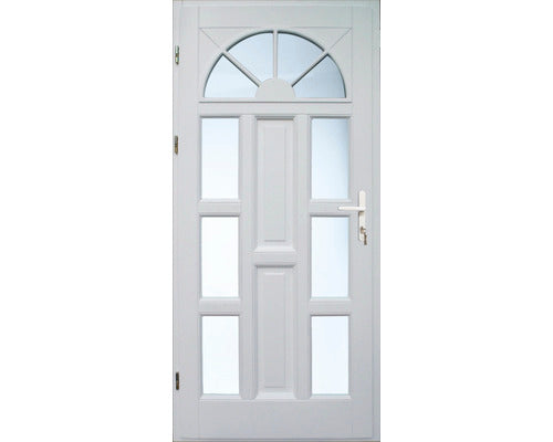Usa Lemn Exterior 1/6 Molid Alb 98x208 cm Alba Stanga