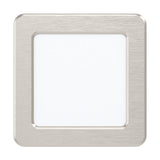 Spot incastrat EGLO FUEVA 5 99183, LED 5.5W 700lm 4000K IP20, Nichel mat