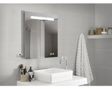 Oglinda Baie cu Iluminare LED Lina, 60x80 cm, cu Antiaburire si Dublu USB, IP 44