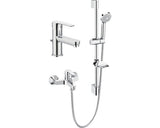 Set baterii lavoar / cada si set dus Roca Tossa crom