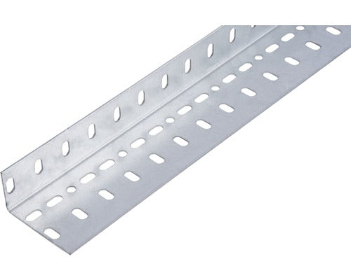 Cornier Metalic Perforat Alberts Conceptor 25x45x1, 5 Mm, Lungime 2m, Argintiu