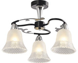 Lustra Lidia E14 Max. 3x40w, Maro/alb