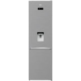 Combina frigorifica Beko RCNA406E40DZXBN, 362 l, Harvestfresh, NeoFrost Dual Cooling, Touch control, Raft sticle, Dozator apa, Clasa E, H 203 cm, Inox Antiamprenta