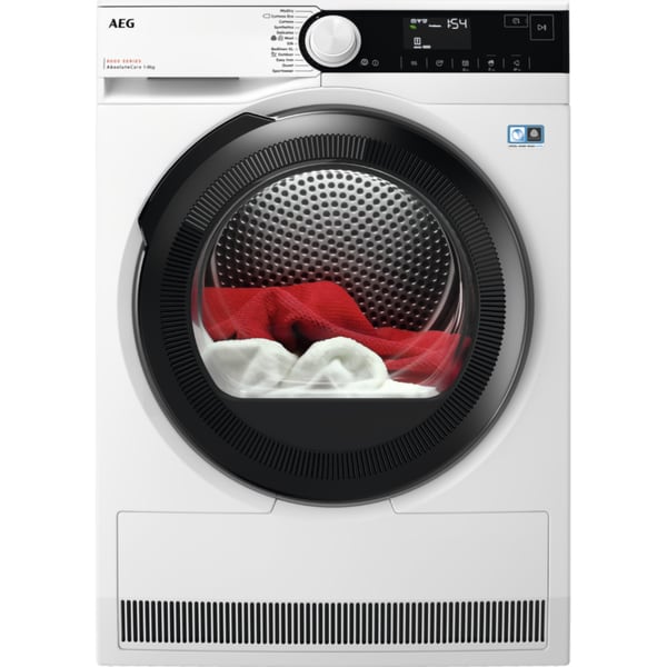 Uscator de Rufe AEG TR838P4E, Pompa de Caldura, 8 kg, 12 programe, Clasa A++, Alb