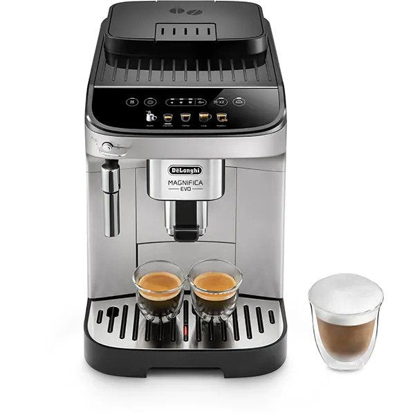 Espressor automat De'Longhi Magnifica Evo ECAM 290.31.SB, 1450 W, 5 tipuri de bauturi, 15 bari, Negru argintiu