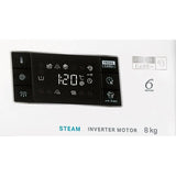 Masina de spalat rufe Whirlpool FreshCare+ FFB 8258 WV EE, 8 kg, 1200 rpm, Clasa B, Steam Refresh, Tehnologia al-6lea Simt, Motor Inverter, Alb