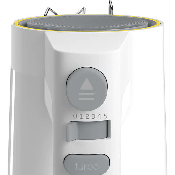 Mixer cu bol Beko HMM62444W, 425 W, 5 viteze, Turbo, Alb