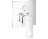 Unitate comanda Grohe Eurocube 24094000, aparenta, monocomanda, diverter, 3 iesiri, necesita set fixare, crom