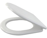 Capac WC Alca Plast A66, duroplast, inchidere lenta, alb 36,4x46 cm