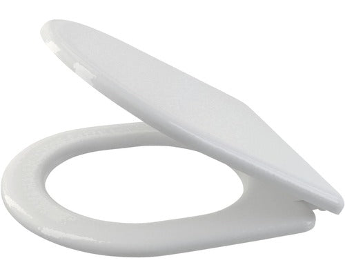 Capac WC Alca Plast A66, duroplast, inchidere lenta, alb 36,4x46 cm
