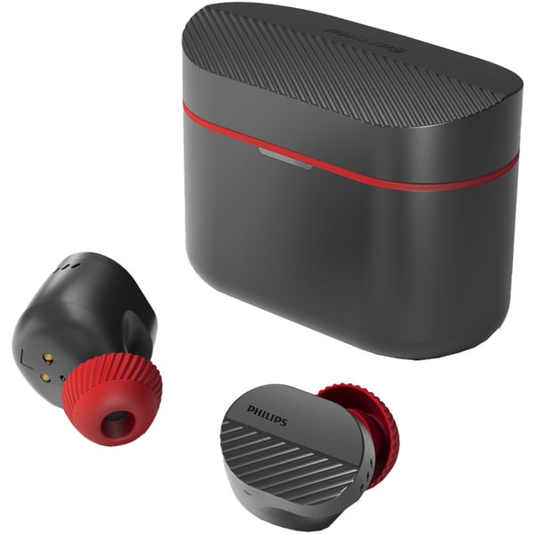 Casti PHILIPS TAA5508BK/00, True Wireless, Bluetooth, In-ear, Microfon, Noise Cancelling, Negru