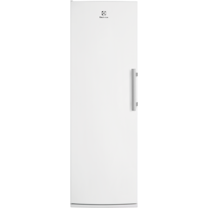 Congelator Electrolux LUT5NE26W, 253 l, Control electronic, Afisaj LCD, 7 rafturi, Usa reversibila, Clasa E, H 186 cm, Alb