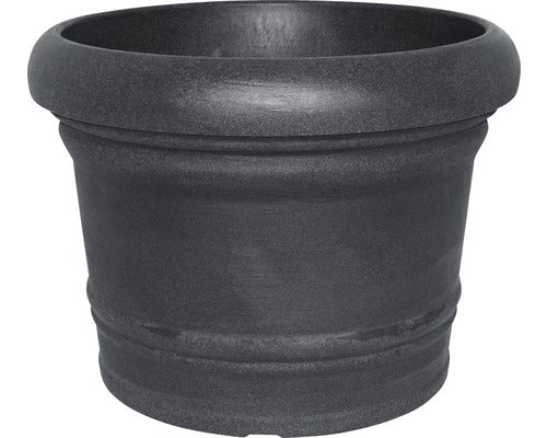 Ghiveci Mare Geli Palermo, Plastic, Ø 60 H 47 Cm, Antracit