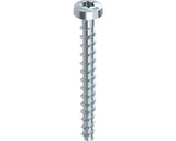 Holsuruburi Cu Fixare Directa In Beton Heco Multi-monti-plus P 7, 5x60 Mm Otel Zincat, 50 Bucati, Cap Bombat
