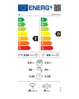 Masina de spalat cu uscator cu incarcare frontala, LG F2DV5S7S1E De sine statator, 7 kg de spalare, 5 kg de uscare, Clasa energetica E, 1200 rpm, TurboWash360°, AI DD, Wifi, Alb