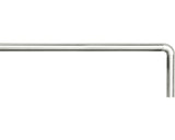 Bara Combi Pentru Perdea De Dus, Aluminiu, 90x90 Cm, Ø 22 Mm