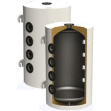 Rezervor de acumulare Puffer pentru pompe de caldura Sunsystem PSM 100 litri