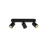 Plafoniera spot, Trio, Metal, Negru
