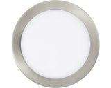 Spot Incastrat Eglo Crosslink 15, 6w 2000 Lumeni, Lumina Rgb Variabila, Ø225 Mm, Nichel Mat, Bluetooth