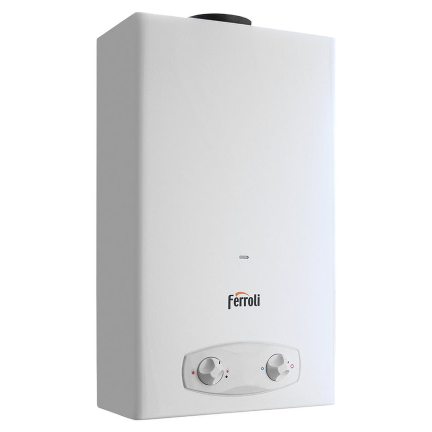 Instant pe gaz Ferroli ZEFIRO PRO 11 GN, 11 l/min, alimentare cu baterii