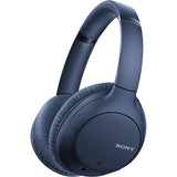 Casti Over the Ear Sony WH-CH710NL, Wireless, Bluetooth, Noise cancelling, Microfon, Autonomie 35 ore, Albastru