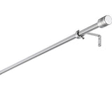 Galerie Perdea Cilindru Argintie Ø 16 Mm Extensibila 100-200 Cm