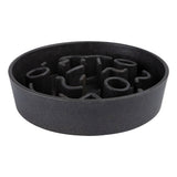 Castron hranire lenta, District 70 Bamboo Slow Feeder, 1200ml, Dark Grey