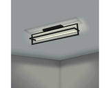 Plafoniera Cu Led Integrat Siberia 34w 4600 Lumeni 3000-6500k, Cu Telecomanda