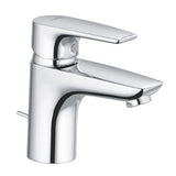 Baterie lavoar Kludi Pure&Solid, 75 DN 15, monocomanda, cartus ceramic, Crom