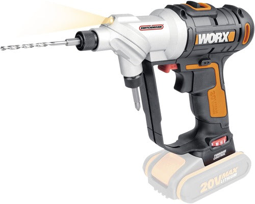 Masina De Gaurit & Insurubat Fara Acumulator Worx Wx176.9 20v Max. 30nm, Accesorii Incluse