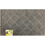 Covoras intrare Contours Parquet Grey 45x75 cm