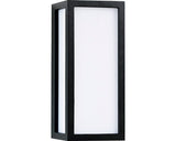Aplica Cu Led Integrat Burgos Xl 20w 1700 Lumeni, Pentru Exterior Ip44, Alb/negru