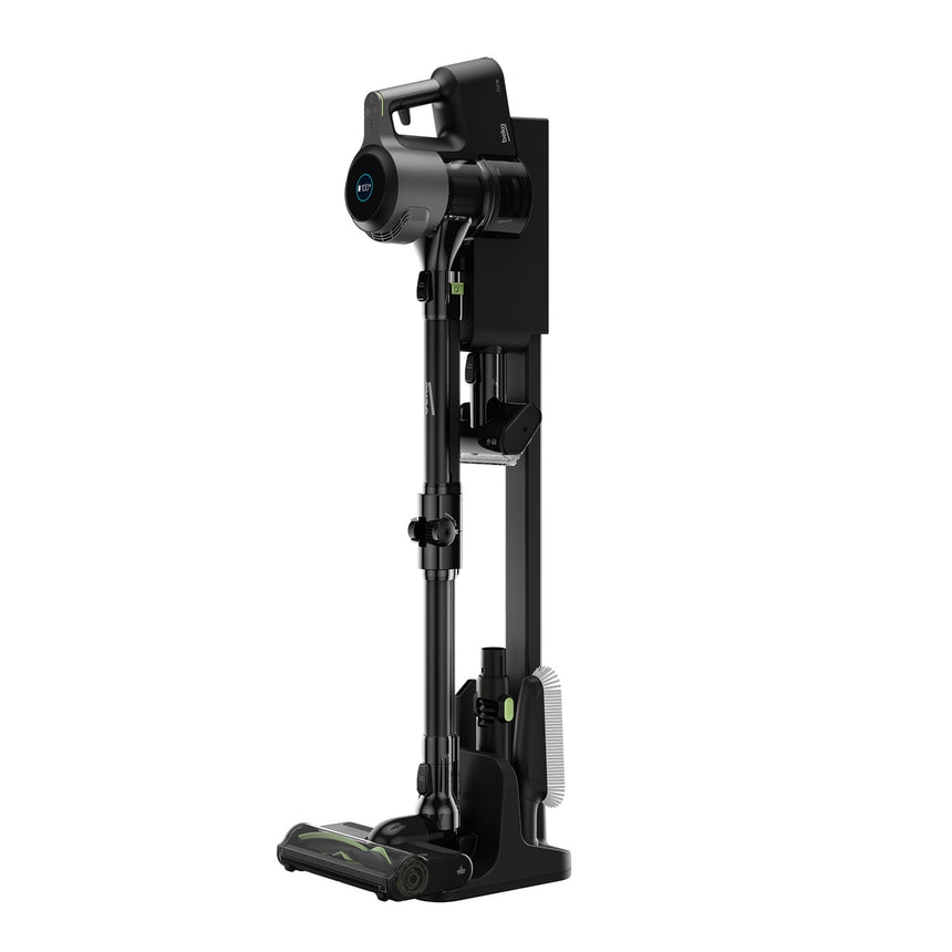 Beko VRT95929VI PowerClean™ Pro függőleges porszívó 2 az 1-ben, 28,8 V, akár 60 perc, űrtartalom 0,9 l, PerformCyclone®, Hepa 12 szűrő, fekete