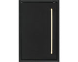 Dulap Baie Suspendat Sarah, 1 Usa Rotativa, Pal, 30,2x46,3 Cm, Negru