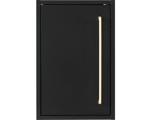 Dulap Baie Suspendat Sarah, 1 Usa Rotativa, Pal, 30,2x46,3 Cm, Negru