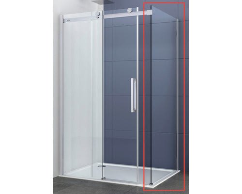 Perete Lateral Dus Sanotechnik Elegance 90x195 cm Sticla Transparenta Profil Crom