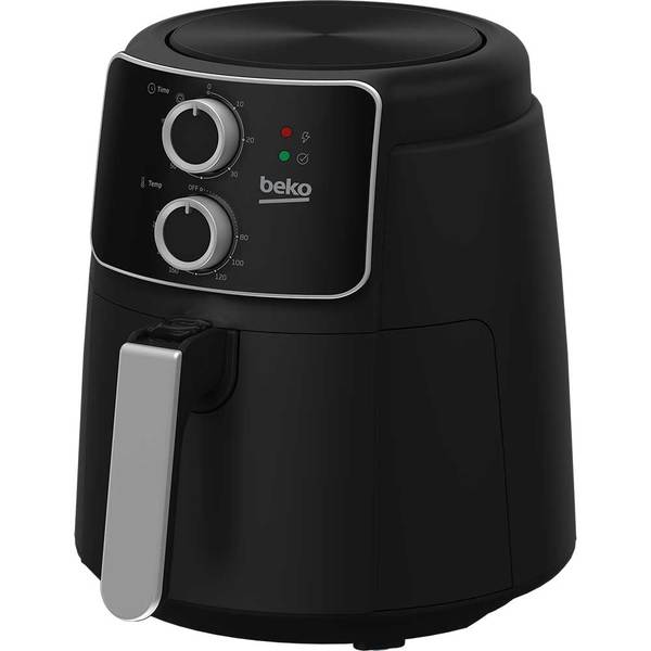 Friteuza cu Aer Cald BEKO FRL2242B, 3.9kg, 1500W, Negru-Argintiu