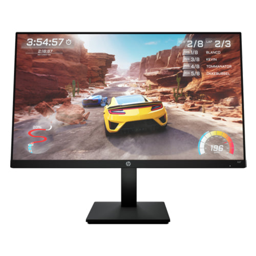 Monitor Gaming LED HP X27, 27'' IPS, Full HD, 165Hz, AMD Freesync™ Premium, Pivot, VESA, HDMI, Display Port, 1000:1,1ms