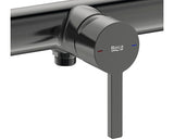 Baterie dus monocomanda Roca Naia brushed titanium black