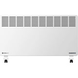 Convector electric Daewoo DPH2000F, 2000 W, 2 trepte de putere, Protectie la supraincalzire, Termostat reglabil, Indicator luminos , Alb