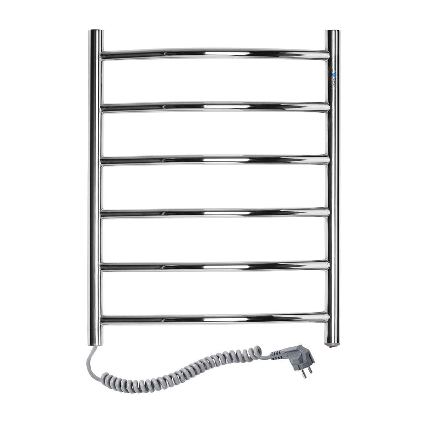 Calorifer Baie PortProsop Electric din Inox NAVIN Camelia 480x600 termostat senzor, conexiune Stanga