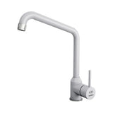 Baterie bucatarie monocomanda Impact, pipa inalta, cartus cu disc ceramic 40 mm, aerator, Fatgranit gri