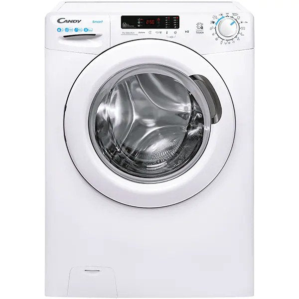 Masina de spalat rufe frontala slim CANDY Smart CS34 1062DE/2-S, 6 kg, 1000rpm, Clasa D, Alb