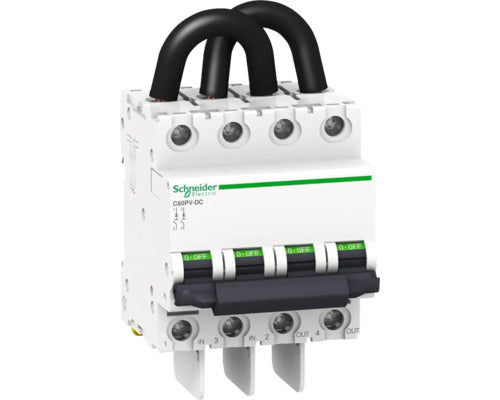Intreruptor Automat Schneider C60pv-dc 650vcc 2p 20a, Curba C