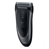 Aparat de ras electric Braun Series 1 190s, Wet&Dry, SmartFoil, Sistem FreeFloat, Baterie Ni-MH, Indicator baterie, Gri