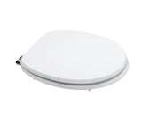 Capac WC universal Savini, inchidere simpla, 37,5x44,3 cm, alb