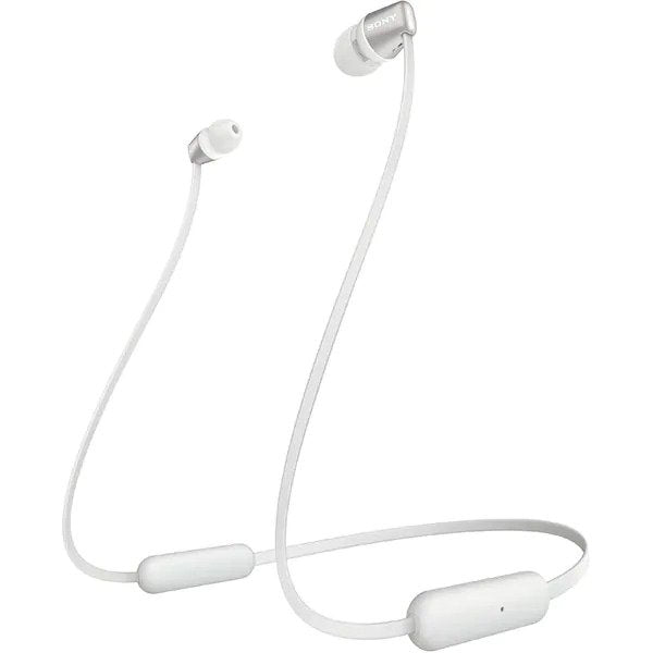 Casti SONY WIC310, Bluetooth, In-Ear, Microfon, Alb
