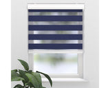Rulou Dublu Soluna D-r11 Albastru Marin 40x175 Cm, Caseta Alba