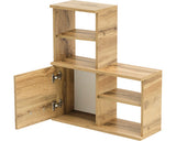 Raft Baie Nora 600, 1 Usa, PAL, 59,8x64,8 cm, Stejar