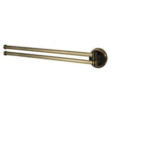 Suport prosop bisk cu doua brate mobile, culoare bronz
